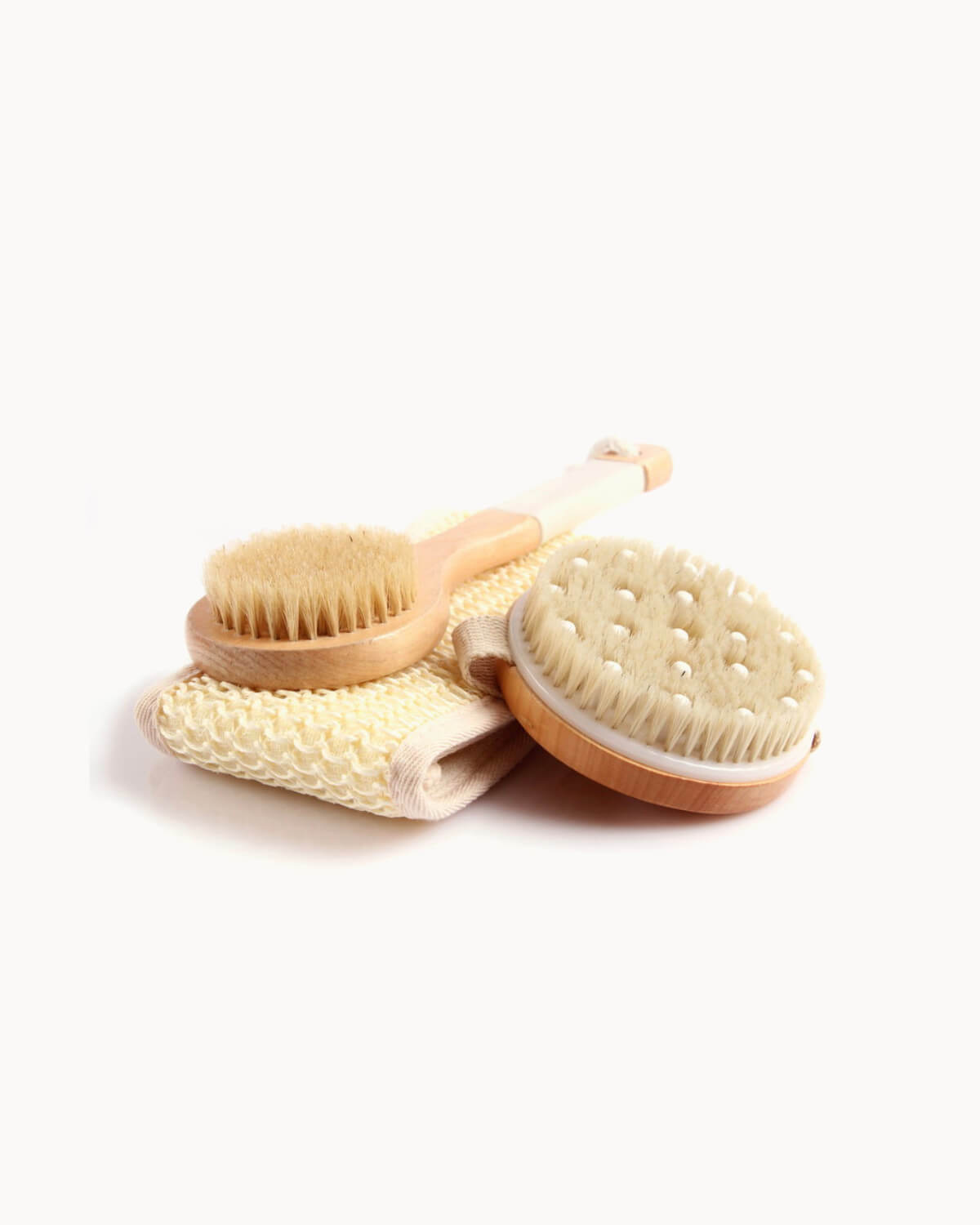 Bath Brush and Sponge