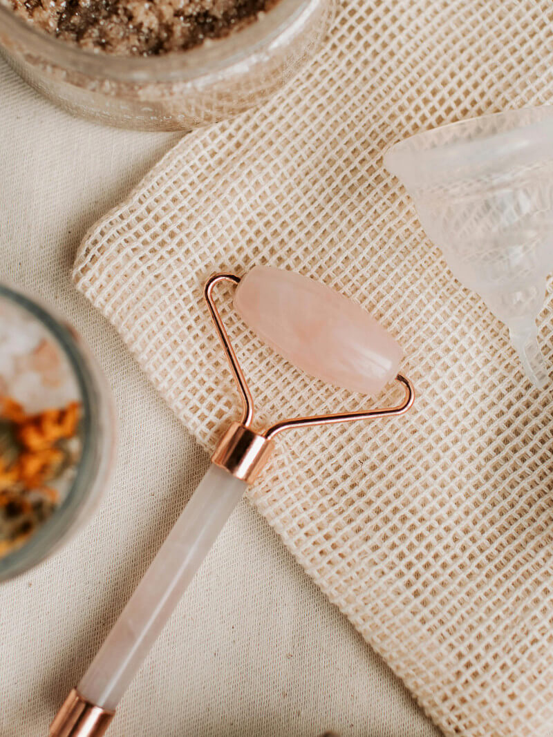 Rose Quartz Face Roller